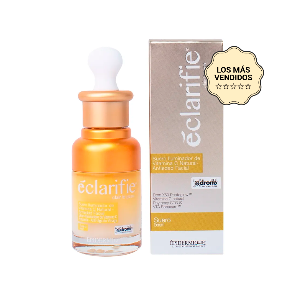 Eclarifie – Suero Iluminador con Vitamina C Natural para Luminosidad 30 ml