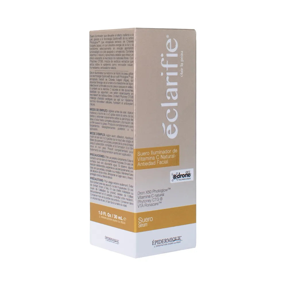 Eclarifie – Suero Iluminador con Vitamina C Natural para Luminosidad 30 ml