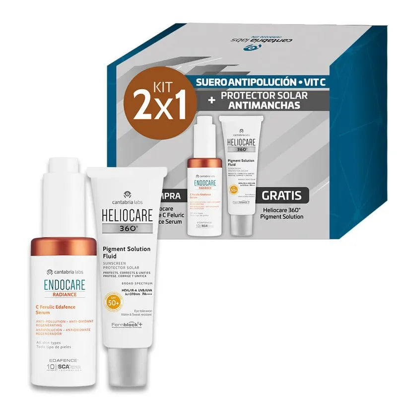 KIT ENDOCARE RADIANCE C FERULIC + HELIOCARE 360° PIGMENT SOLUTION