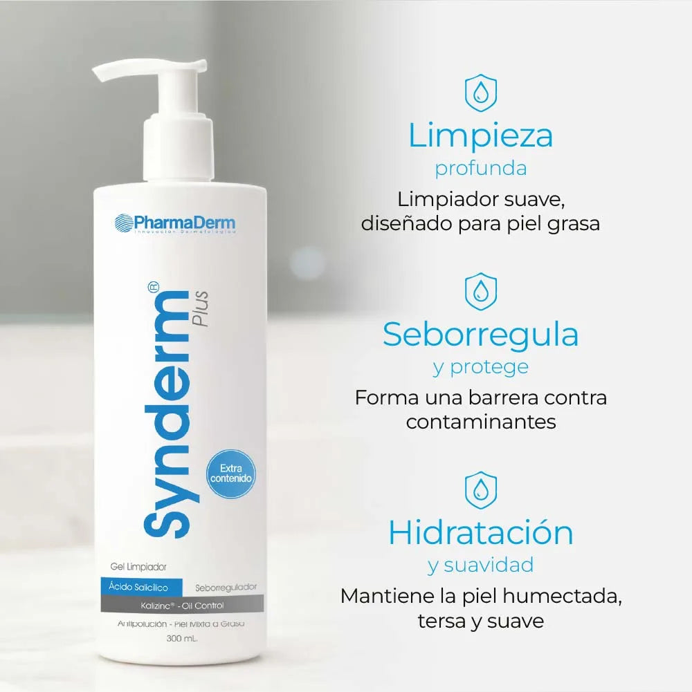 Limpiador Synderm® Plus - Pharmaderm - Skinty Dermocosmetic Shop