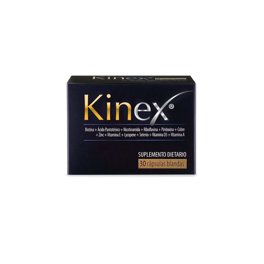 Kinex Suplemento Dietario 30 Cap - Skinty Dermocosmetic Shop