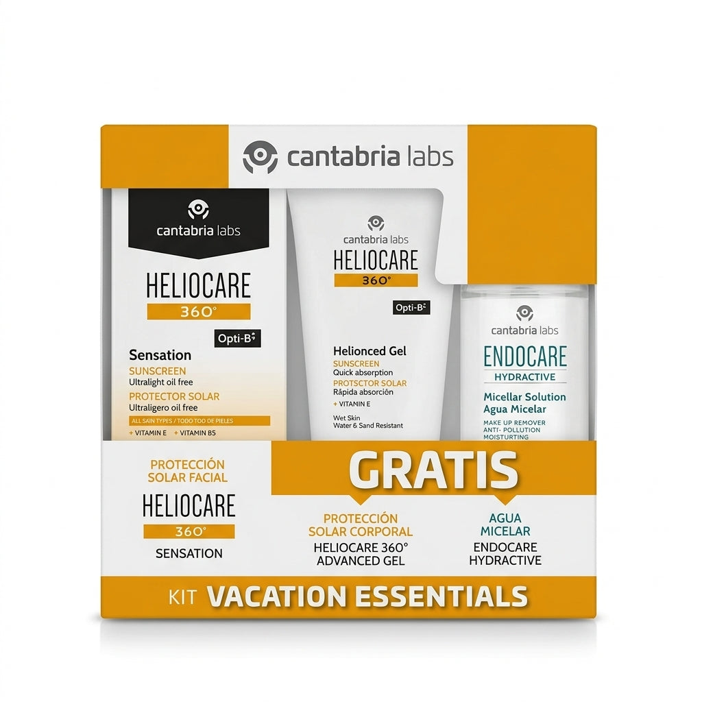 Kit Vacation Essentials Heliocare + Endocare