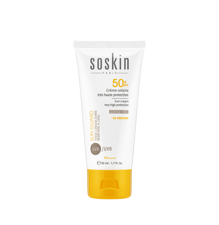 SOS SUN CREAM VERY HIGH PROTECTION SPF50 TINTED 02 50ML