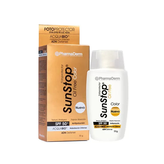 SUNSTOP OIL FREE COLOR SPF 50+