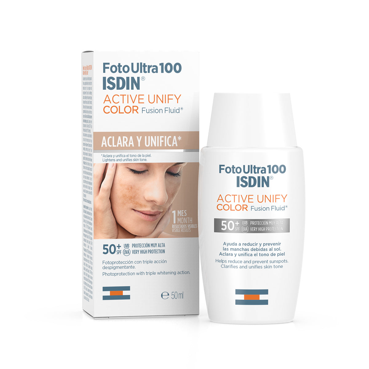 FOTOULTRA 100 ACTIVE UNIFY COLOR SPF50+ - Skinty Dermocosmetic Shop