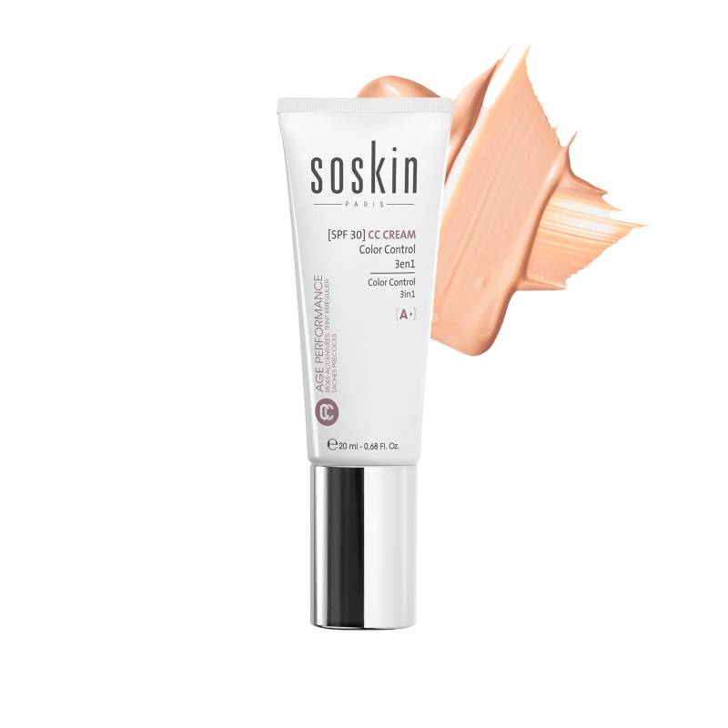 Soskin SPF 30 CC Cream color control 3 en 1